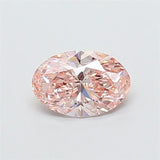 1.01ct Oval Lab Grown Diamond (Colour Fancy Pink, Clarity VS1, IGI Certified)