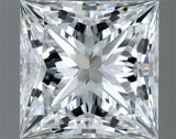 1.01ct Princess Natural Diamond (Colour F, Clarity VVS1, Cut EX, GIA Certified)