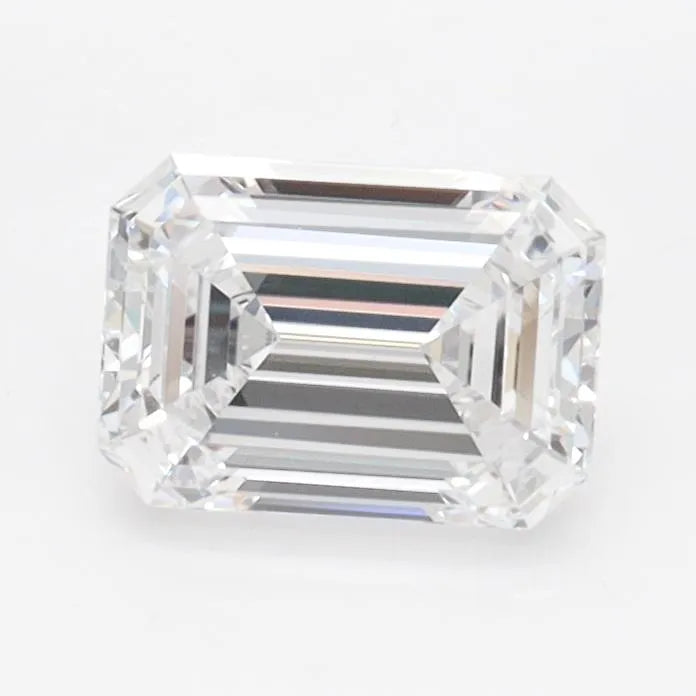 1.02ct Emerald Lab Grown Diamond (Colour D, Clarity IF, IGI Certified)