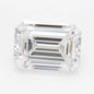 1.02ct Emerald Lab Grown Diamond (Colour D, Clarity IF, IGI Certified)