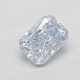 1.02ct Radiant Lab Grown Diamond (Colour Fancy Light Blue, Clarity VS1, IGI Certified)