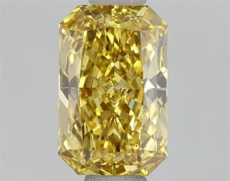 1.02ct Radiant Lab Grown Diamond (Colour Fancy Vivid Yellow, Clarity VS2, IGI Certified)