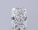 1.03ct Radiant Lab Grown Diamond (Colour E, Clarity SI2, IGI Certified)