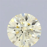 1.04ct Round Lab Grown Diamond (Colour Light Yellow, Clarity VVS2, Cut EX, IGI Certified)