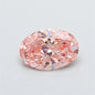 1.05ct Oval Lab Grown Diamond (Colour Fancy Vivid Pink, Clarity VS1, IGI Certified)