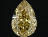 1.05ct Pear Natural Diamond (Colour Fancy Brownish Yellow, Clarity VVS1, GIA Certified)