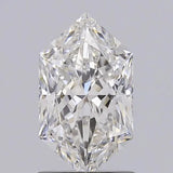 1.06ct Hexagonal Lab Grown Diamond (Colour E, Clarity VVS2, IGI Certified)