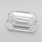 1.07ct Emerald Lab Grown Diamond (Colour D, Clarity VVS1, Cut EX, IGI Certified)