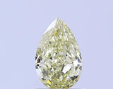 1.07ct Pear Lab Grown Diamond (Colour Fancy Light Yellow, Clarity VS1, IGI Certified)