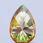 1.08ct Pear Lab Grown Diamond (Colour Fancy Vivid Green, Clarity VS1, IGI Certified)