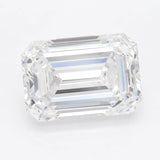 1.10ct Emerald Lab Grown Diamond (Colour D, Clarity IF, IGI Certified)