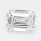 1.10ct Emerald Lab Grown Diamond (Colour D, Clarity IF, IGI Certified)