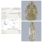1.10ct Pear Natural Diamond (Colour Fancy Yellow, Clarity SI1, GIA Certified)