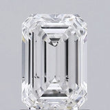 1.14ct Emerald Lab Grown Diamond (Colour F, Clarity SI1, IGI Certified)