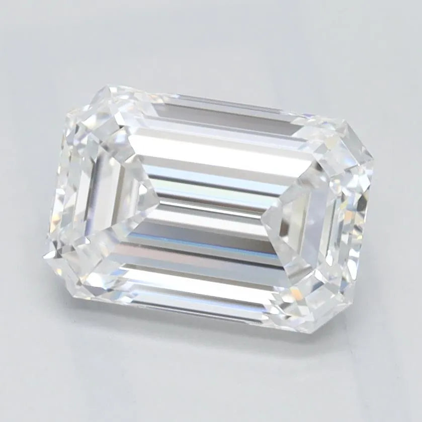1.19ct Emerald Lab Grown Diamond (Colour D, Clarity VVS1, IGI Certified)