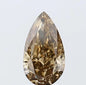 1.20ct Pear Natural Diamond (Colour Fancy Dark Yellowish Brown, Clarity VS2, GIA Certified)