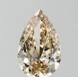 1.20ct Pear Natural Diamond (Colour Fancy Light, Clarity VS1, GIA Certified)