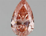 1.30ct Pear Lab Grown Diamond (Colour Fancy Vivid Pink, Clarity VS2, IGI Certified)
