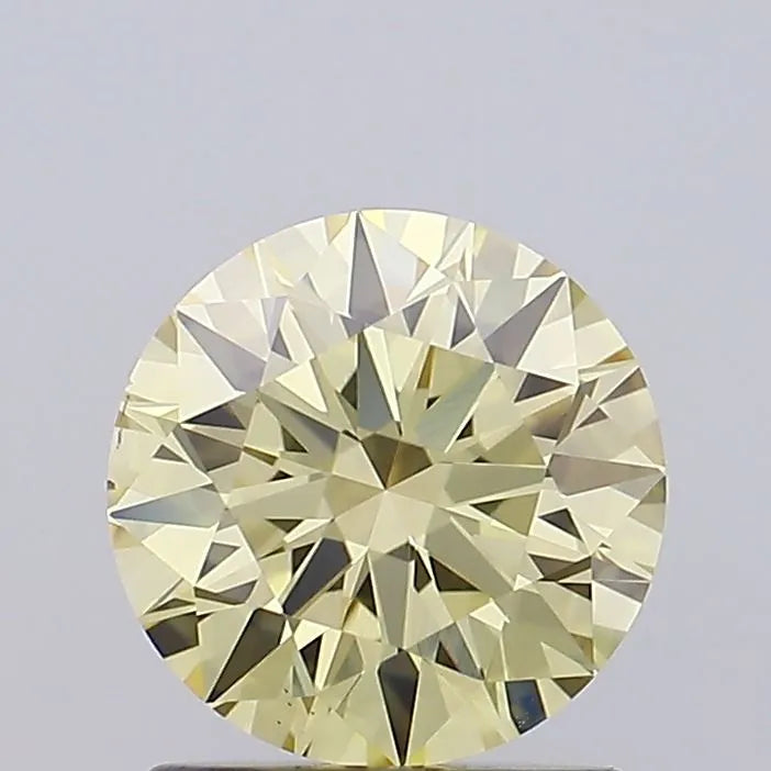 1.30ct Round Lab Grown Diamond (Colour Fancy Yellow, Clarity VS1, Cut ID, IGI Certified)