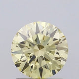 1.30ct Round Lab Grown Diamond (Colour Fancy Yellow, Clarity VS1, Cut ID, IGI Certified)