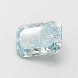 1.39ct Radiant Lab Grown Diamond (Colour Fancy Intense Blue, Clarity VS1, IGI Certified)