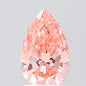 1.41ct Pear Lab Grown Diamond (Colour Fancy Vivid Pink, Clarity VS2, IGI Certified)
