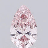 1.47ct Pear Lab Grown Diamond (Colour Fancy Intense Pink, Clarity VS2, IGI Certified)