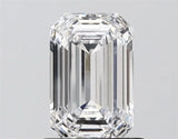 1.50ct Emerald Lab Grown Diamond (Colour D, Clarity VVS1, IGI Certified)