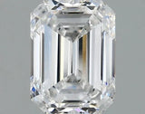 1.50ct Emerald Lab Grown Diamond (Colour E, Clarity SI1, IGI Certified)