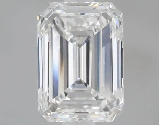 1.50ct Emerald Lab Grown Diamond (Colour E, Clarity VS1, IGI Certified)
