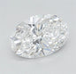 1.50ct Oval Lab Grown Diamond (Colour D, Clarity VVS1, Cut EX, IGI Certified)