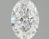 1.50ct Oval Lab Grown Diamond (Colour D, Clarity VVS1, IGI Certified)