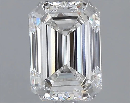1.54ct Emerald Lab Grown Diamond (Colour G, Clarity VS1, IGI Certified)