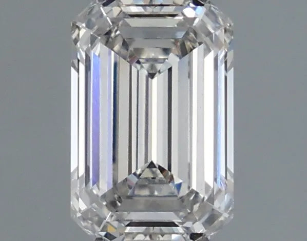 1.59ct Emerald Lab Grown Diamond (Colour G, Clarity VVS2, IGI Certified)