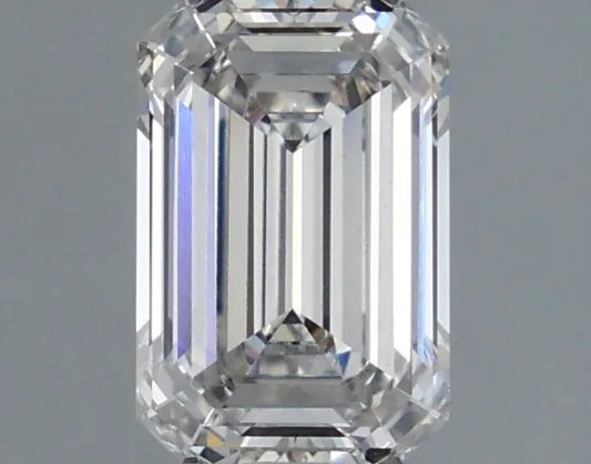 1.59ct Emerald Lab Grown Diamond (Colour G, Clarity VVS2, IGI Certified)