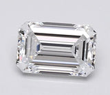 1.10ct Emerald Lab Grown Diamond (Colour E, Clarity VVS1, Cut EX, IGI Certified)