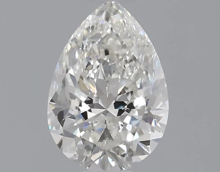0.40ct Pear Natural Diamond (Colour H, Clarity SI1, Cut GD, GIA Certified)