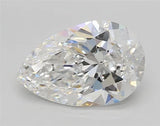 2.50ct Pear Lab Grown Diamond (Colour E, Clarity VVS2, IGI Certified)