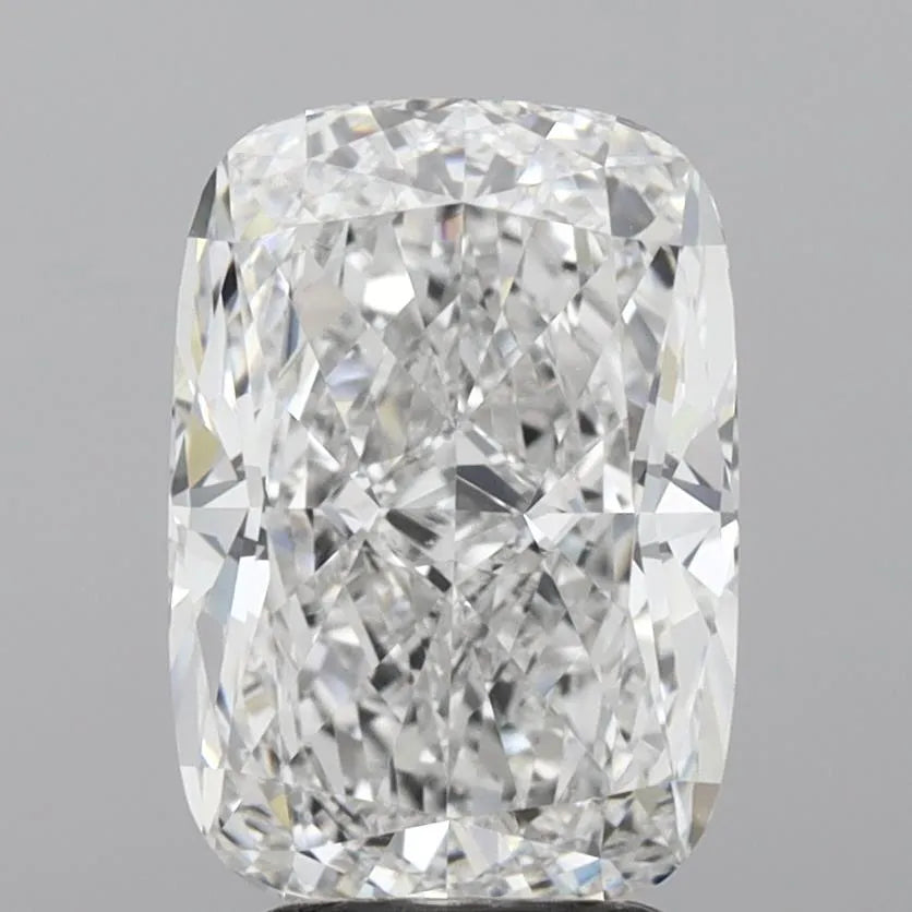 3.75ct Cushion brilliant Lab Grown Diamond (Colour E, Clarity VVS2, IGI Certified)