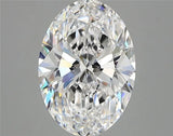 3.01ct Oval Lab Grown Diamond (Colour E, Clarity VVS2, IGI Certified)