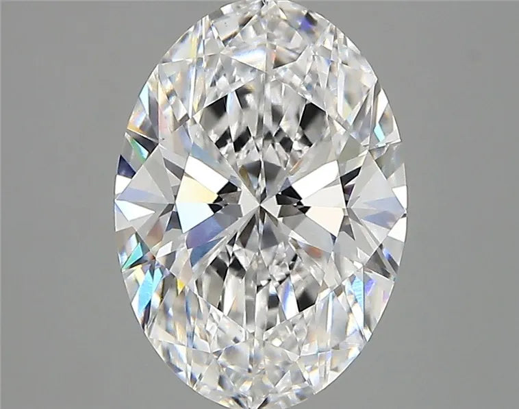 3.01ct Oval Lab Grown Diamond (Colour E, Clarity VVS2, IGI Certified)