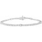 14K White Gold 1.75 CTW Lab-Grown Diamond Tennis Bracelet – 7"
