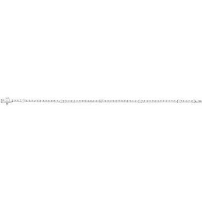 14K White Gold 1.75 CTW Lab-Grown Diamond Tennis Bracelet – 7"