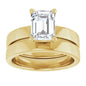 1.51 Carat Emerald Solitaire Engagement Ring