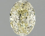 1.53ct Oval Lab Grown Diamond (Colour Fancy Yellow, Clarity VS2, IGI Certified)
