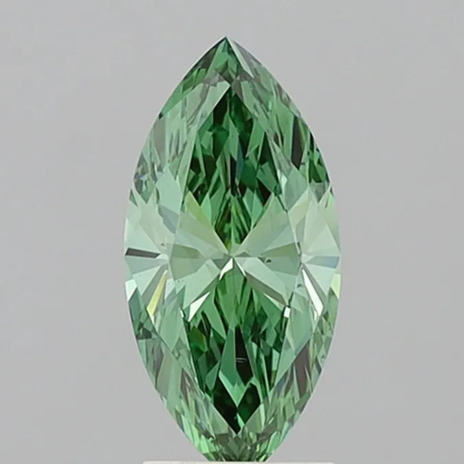 1.91ct Marquise Lab Grown Diamond (Colour Fancy Vivid Green, Clarity VS2, IGI Certified)
