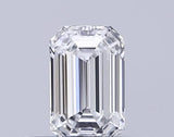 0.42ct Emerald Lab Grown Diamond (Colour D, Clarity VVS2, IGI Certified)