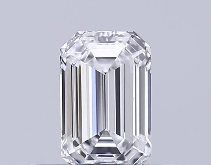 0.42ct Emerald Lab Grown Diamond (Colour D, Clarity VVS2, IGI Certified)