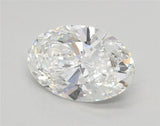 1.11ct Oval Lab Grown Diamond (Colour E, Clarity VVS2, IGI Certified)