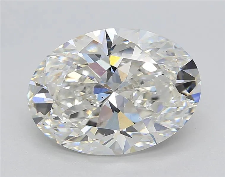 4.02ct Oval Lab Grown Diamond (Colour G, Clarity VS2, IGI Certified)
